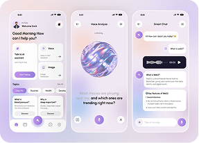 Management App mockups