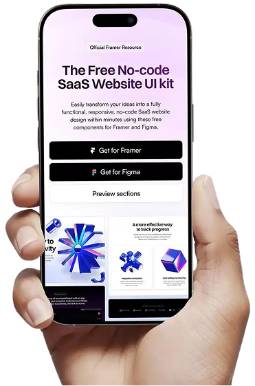Mobile app in hand